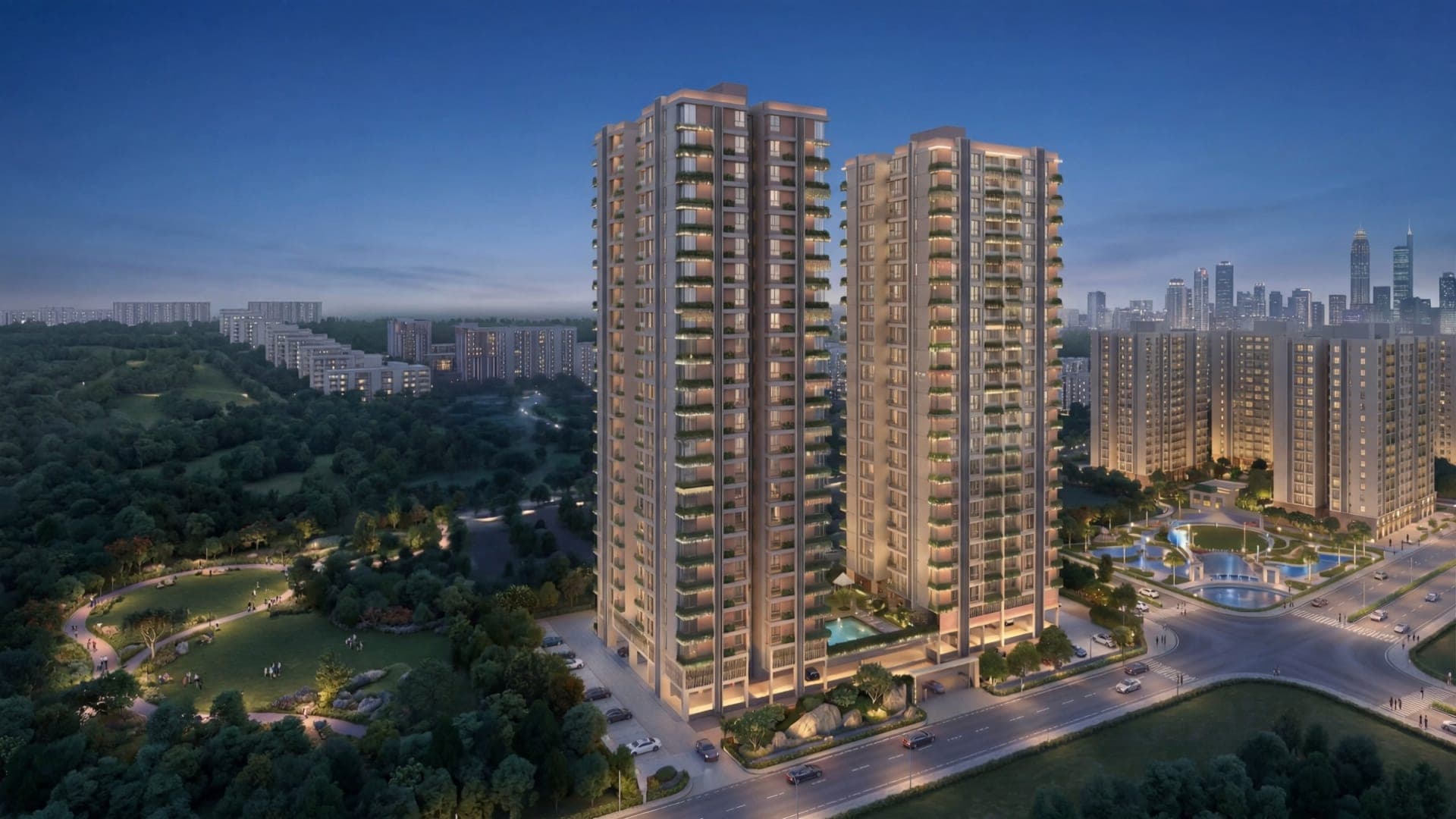 A.C. Jain residential landmark